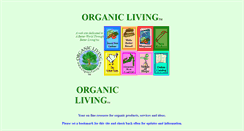 Desktop Screenshot of organicliving.com